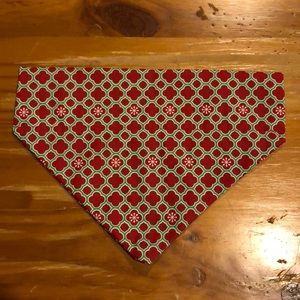 Holiday dog bandana